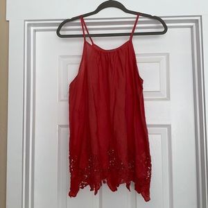 Charolette Russe flowy lace shirt